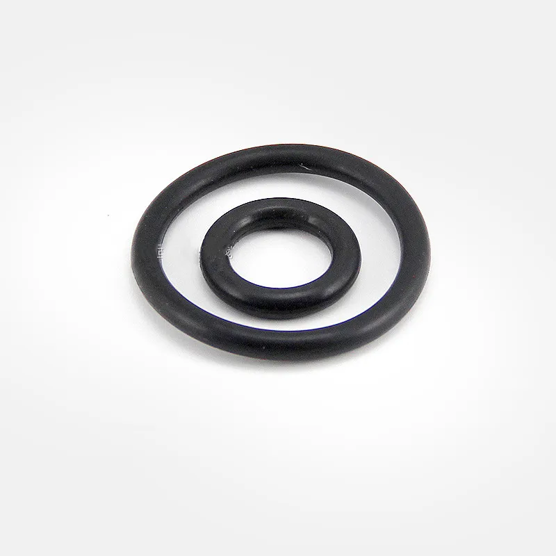 5pcs Vacuum Clamp Flange Fitting Rubber O-Ring Black Rubber O Type Sealing Ring for KF10 KF16 KF25 KF40 KF50 for Pipe Tri Clamp