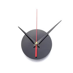 1pcs Black DIY Hanging DIY Quartz Repair Movement Clock Mechanism Parts Quartz Watch Silent Wall Clock Movement with Needles