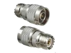 1Pcs N Male to UHF SO-239 SO239 Female Jack Coax Straight RF Adapter Connector