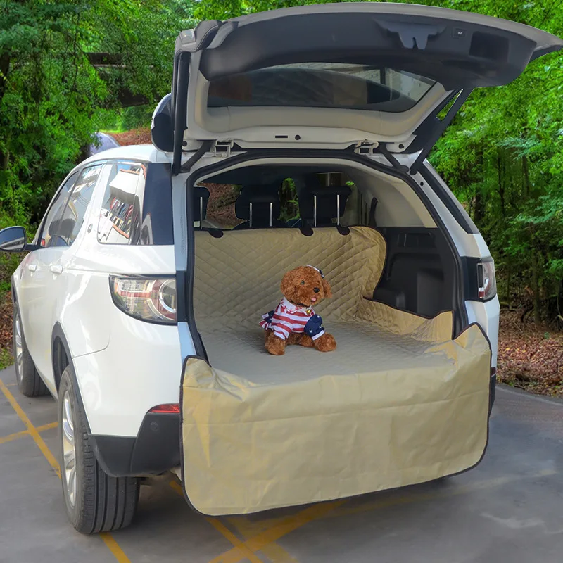 204cm Pet Car Seat Cover Waterproof Travel Trunk Protector Mattress Hammock Dog Carrier Auto Back Rear Pad Protection Blanket