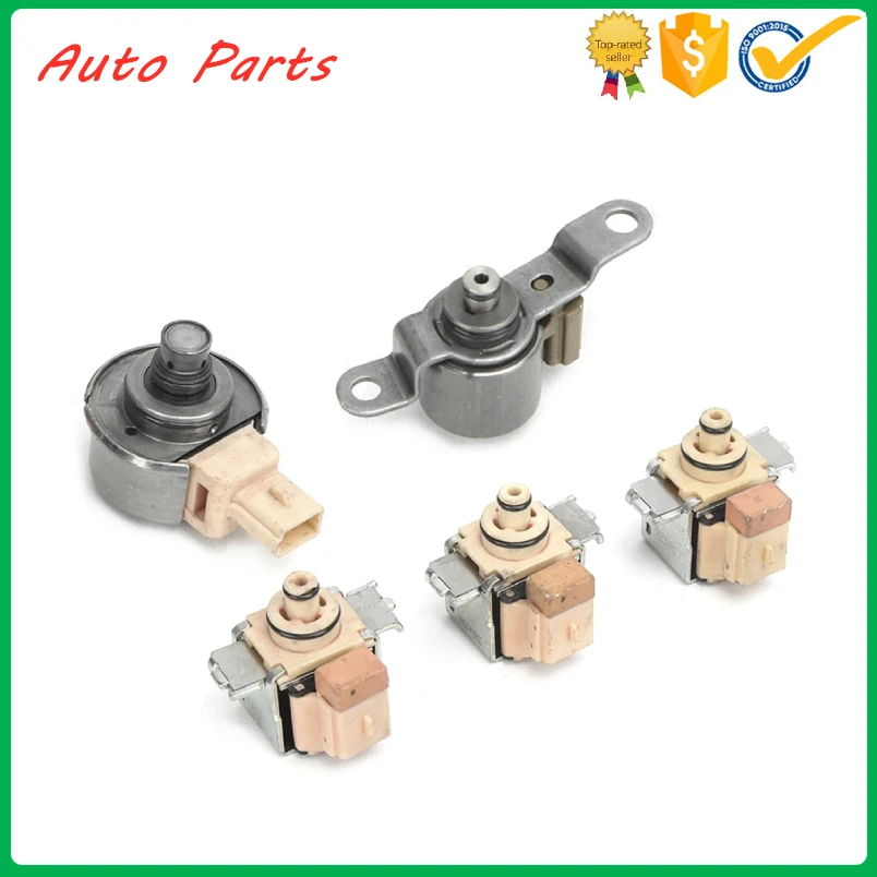 

5pcs Transmission Solenoid Valve Kit AX4S AX4N 4F50N AXODE for Ford for Lincoln for Mercury Transmissions 1997 - UP