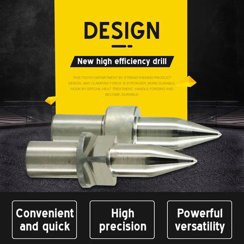 Ferramenta de broca a quente curta do derretimento, tipo redondo ou liso, fricção térmica, processamento do metal, M3, M4, M5, M6, M8, M10, M12, M14