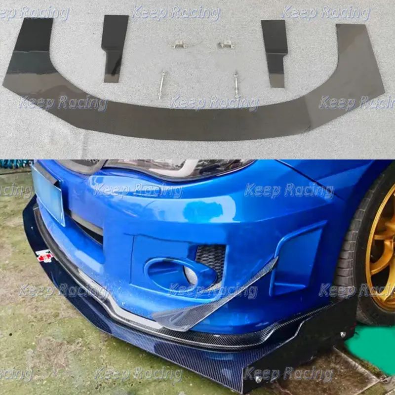 

Type M Carbon Fiber Front Under Diffuser Kit (Fit CS2 Front Lip) For Impreza GRB GVB STI Glossy Finish Bumper Splitter Lip