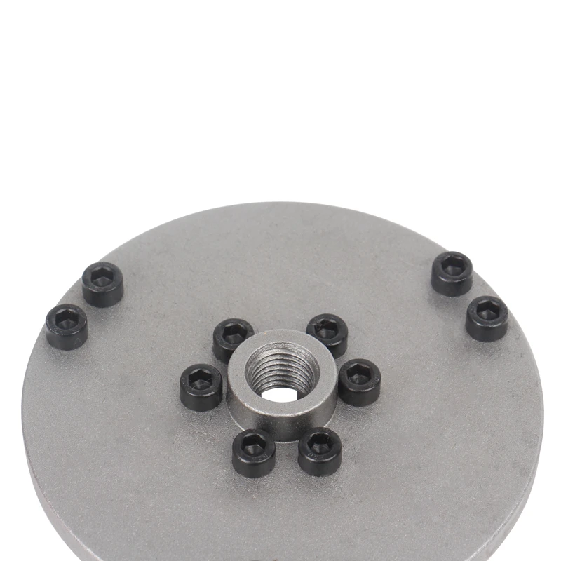 HEDA 120 mm M16 Bush hammer rotary wheel coating to remove concrete terrazzo litchi surface epoxy resin coated hammer plate