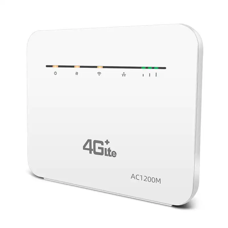 Enrutador 4G SIM Cat6 2,4G y 5G, enrutador WIFI inalámbrico para el hogar, desbloqueado FDD/TDD con puerto RJ45, hasta 64 usuarios de Wifi