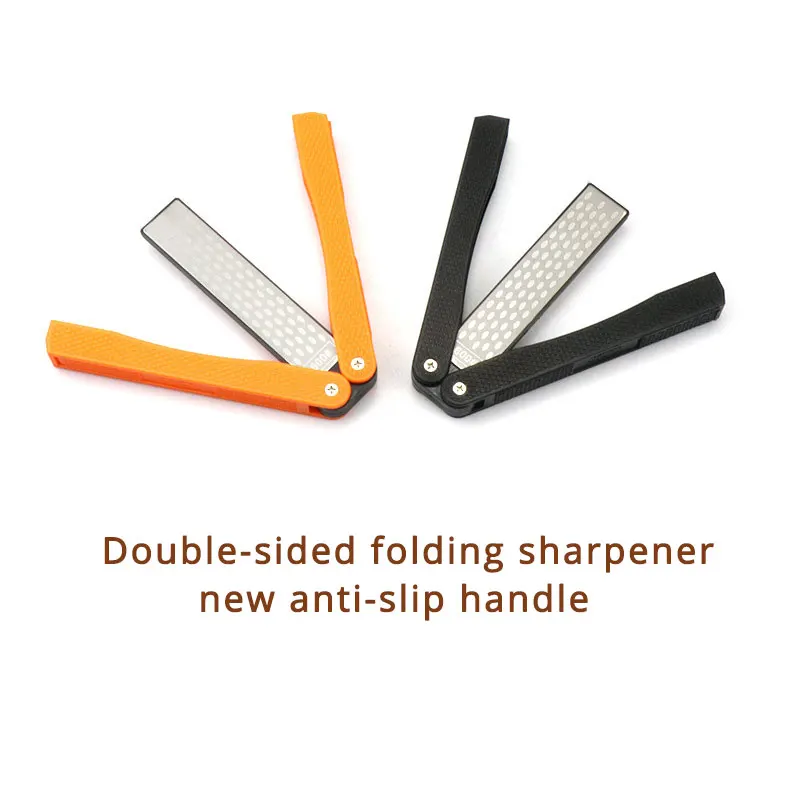 Positive 600 Mesh Reverse 400 Mesh Diamond Sharpener Double-sided Folding Sharpener for Grinding Of Outdoor Kitchen Knives Tools