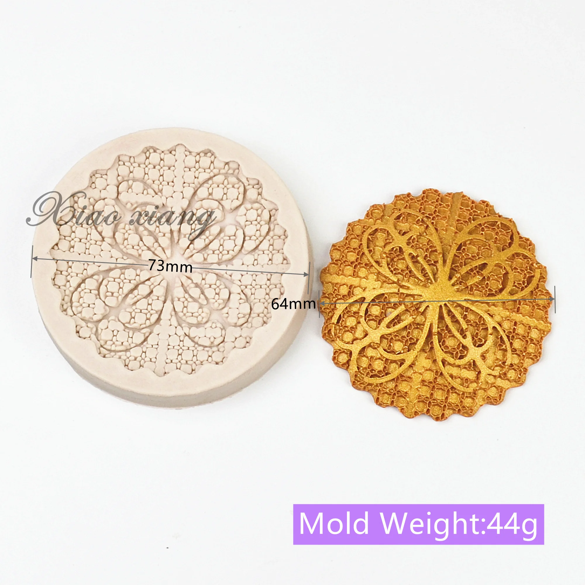 DIY Lace Flowers Shape Silicone Fondant Molds Cake Border Decoration Chocolate Mould Pastry Kitchen Baking Accessories