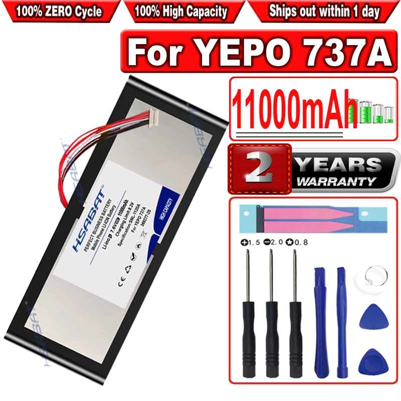 HSABAT 11000mAh Laptop Battery for YEPO 737A 737S/T/A Compatible 369277-2S