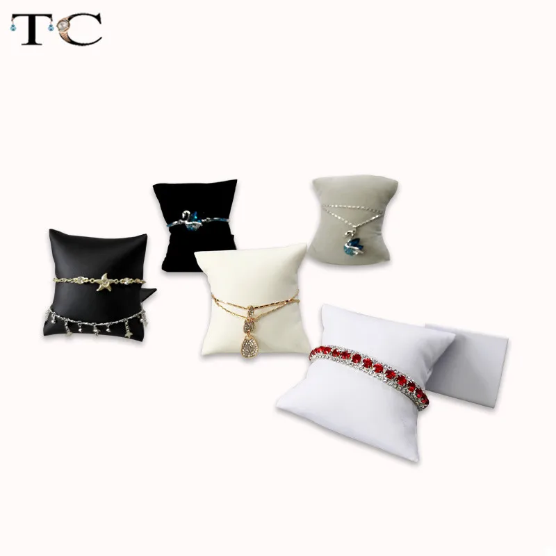 

New Jewelry Display Frame Middle Bracelet Embrace Pillow Bracket Watch Display Bag Embrace Pillow Cushion Watch Display Rack