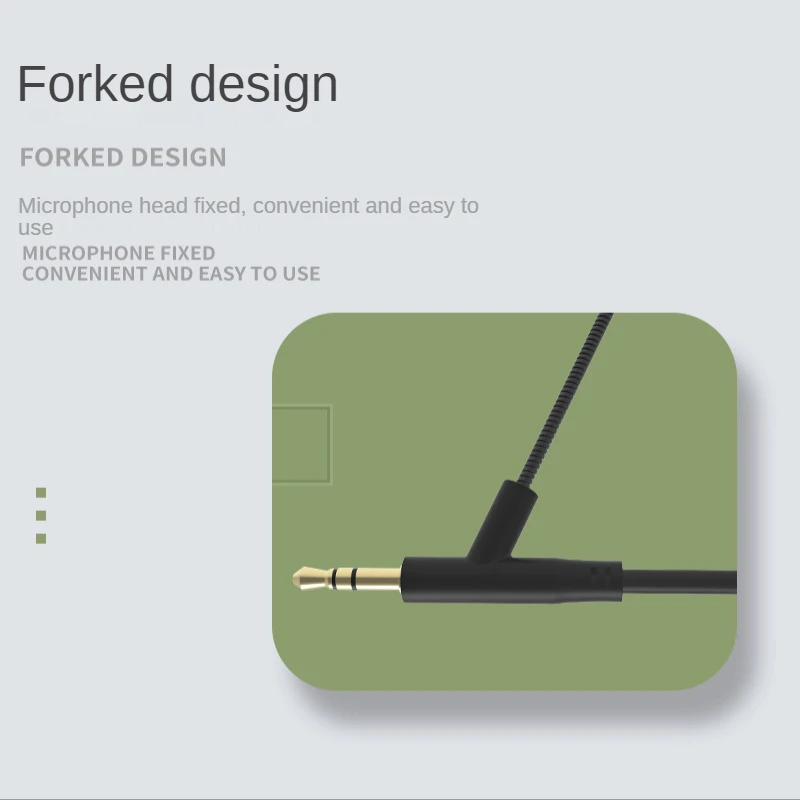 3.5มม.สายออดิโอพร้อมไมโครโฟน Aaux หูฟัง Call Live สาธารณะสาธารณะการบันทึกสายหูฟังสำหรับ Skype PS4 Xbox one