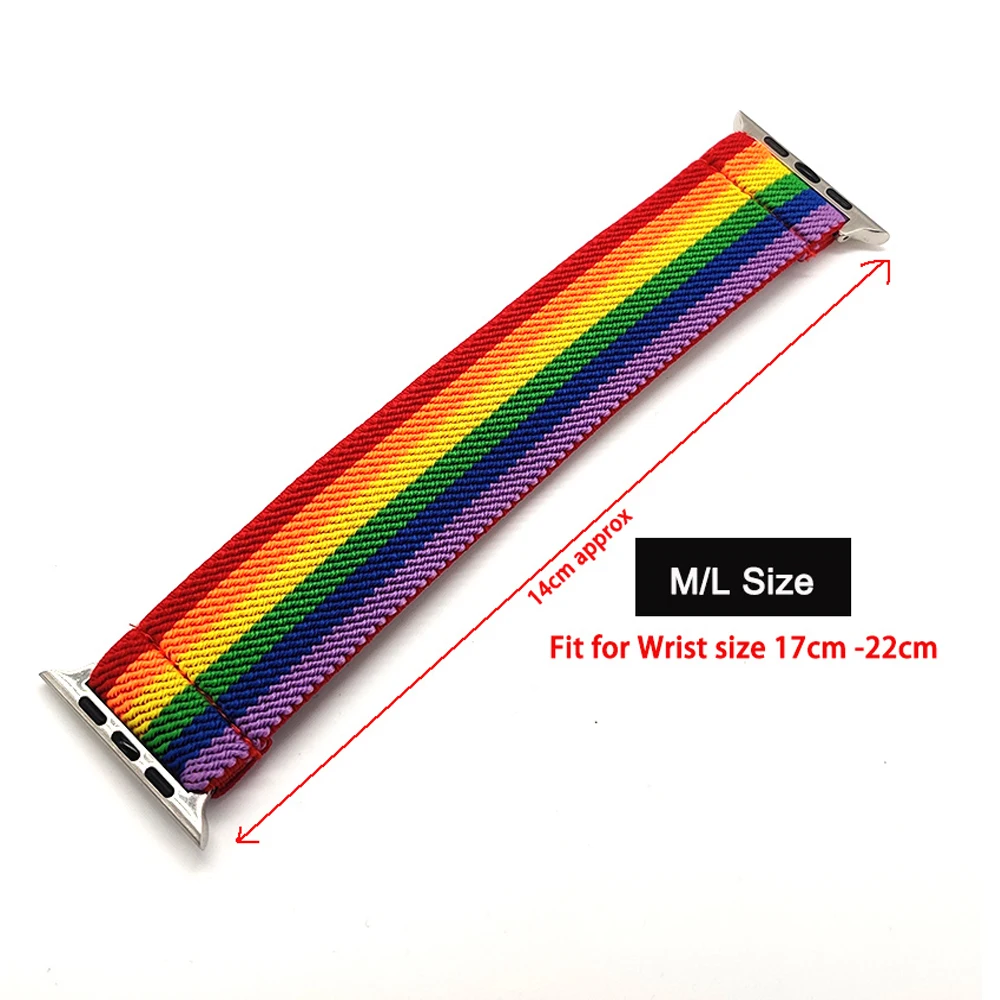 Elastic Nylon Watch Band Strap for Samsung Galaxy Watch 3 46mm active 2 40mm 44mm band 18 20mm 22mm Nylon Watch Bracelet Wrist