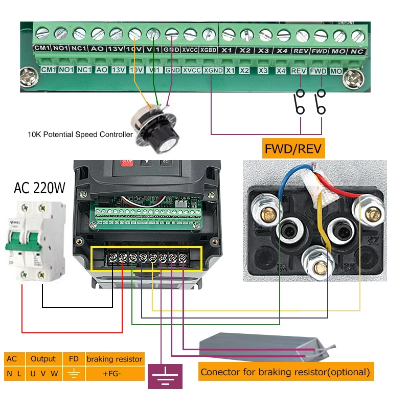 CNC Spindle Motor Kit 1.5kW Air Cooling Set 1500W Air-cooled Milling Spindle + 1.5KW VFD Inverter + 13pieces/set ER11 for CNC