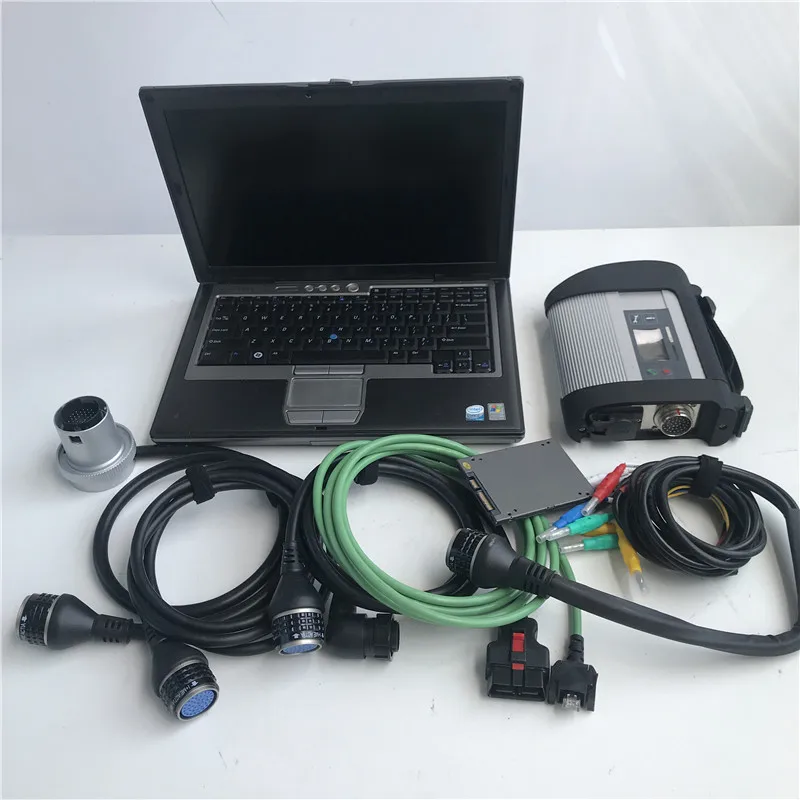 2024.12 Diagnostic Tool MB Star C4 Connect SD Compact WiFi Diagnose Auto Scanner with 90% New Laptop D630 4gb RAM