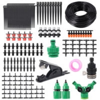 5/10/15/20/25m DIY Garden Irrigation Watering System Micro Spray System Atomized Lawn Potted Sprinkler Set