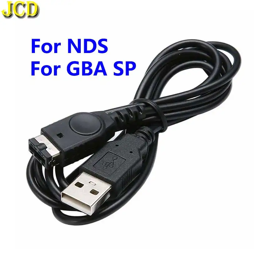 JCD Cable cargador USB para NDS Lite NDSL NDSi, Cable de carga de energía, línea para GBA SP para 3DS, nuevo controlador 3DS LL XL