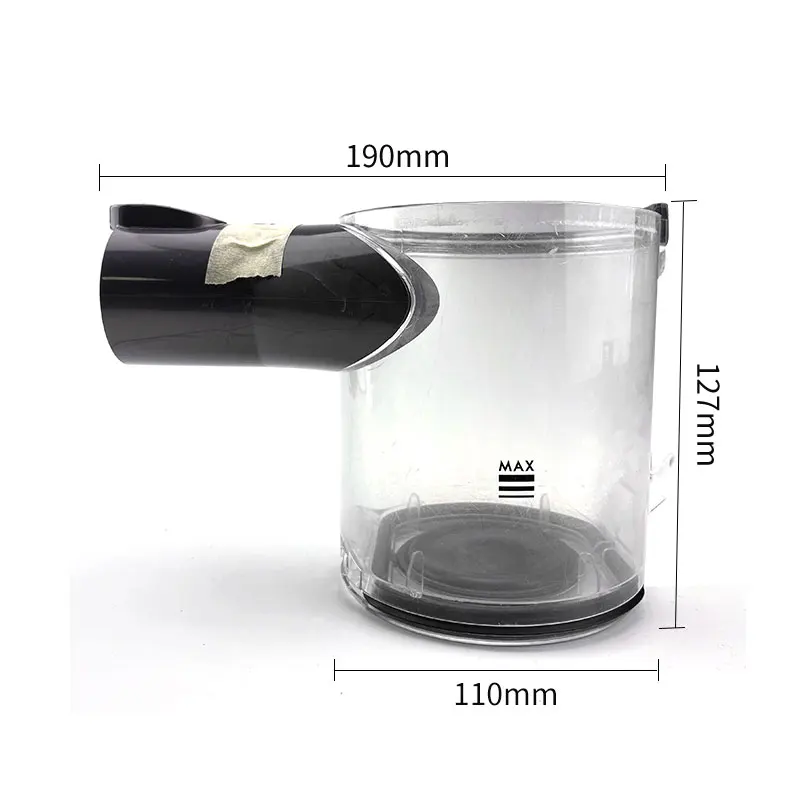 Für Dyson v6 Teile Staub Abdeckung Box Korb A B Schnittstelle Ersatz Staubsauger Reiniger Adapter Unterstützung staub tasse Zubehör