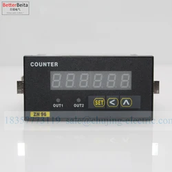 RS485 modbus rtu Digital RPM indicator 0-999999 smart digital tachometer rotate speed controller RPM meter with communication