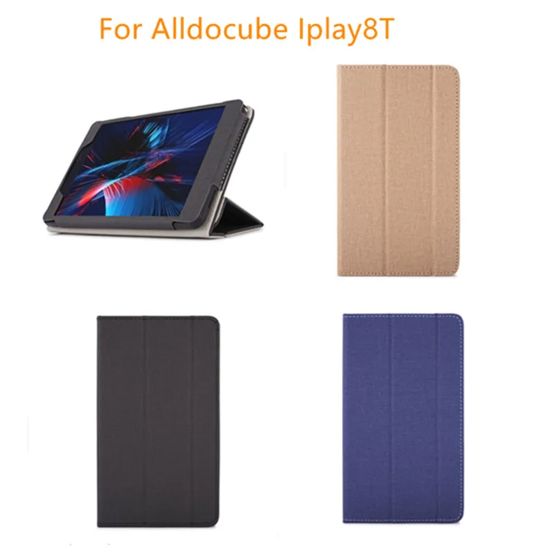 Newest Case for Alldocube Iplay8T 8 Inch Tablet PC Fashion PU Case Cover for Cube Iplay 8t + Free Stylus Pen