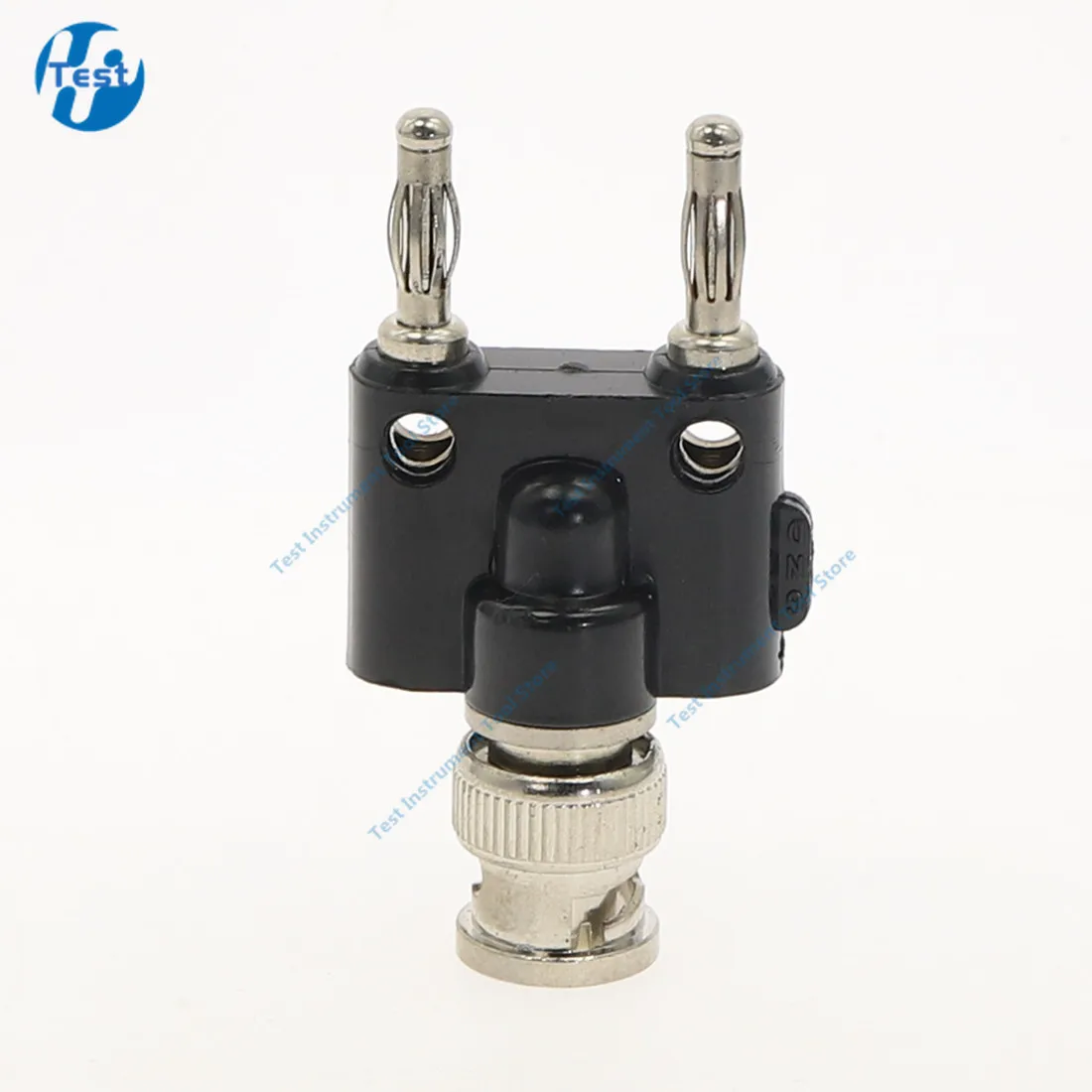 Monitoring Adapter Two-in-One Siamese Copper Q9 Revolving Double Lantern Flower Head BNC Revolving Double Banana Plug 4mm