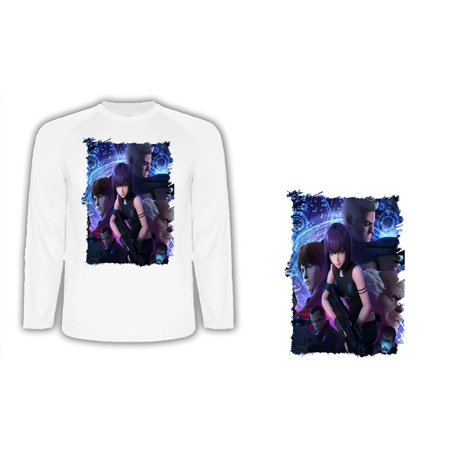 LONG SLEEVE T-SHIRT A3 GHOST IN THE SHELL MOVIE T-shirt