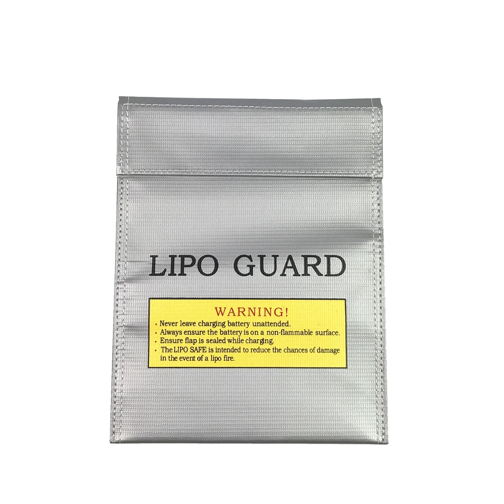 Fireproof Bag LiPo Battery Safety Bag Safe Guard Charge Sack 180*230mm Remote Control Toys Bag for RC Drone Car Boat Parts