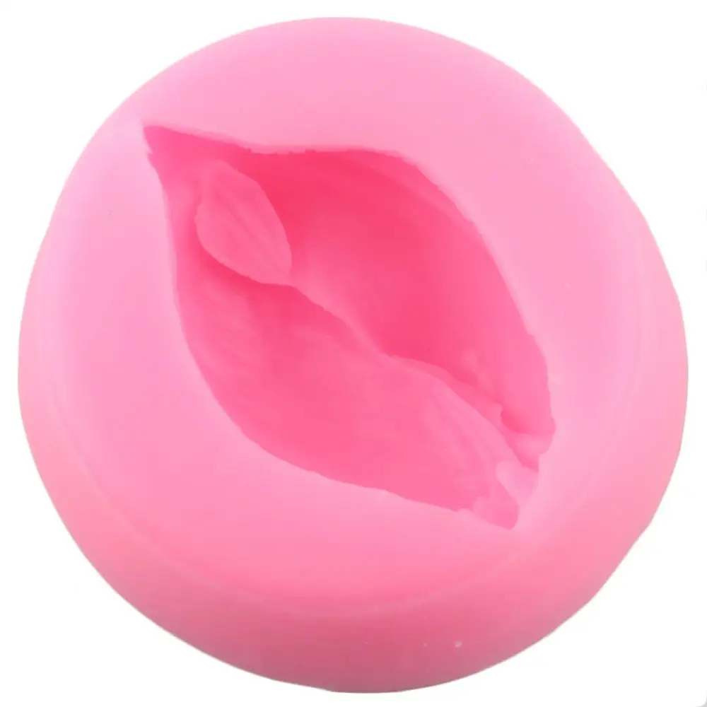 Flower Tulip Silicone Mold DIY Rose Bud Fondant Cake Decorating Tools Cupcake Topper Candy Clay Chocolate Gumpaste Moulds