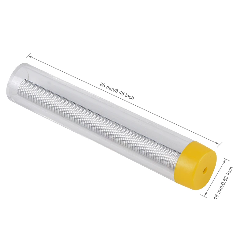 JCD – fil à souder 0.8mm, 20g, pour étain, noyau de colophane, rouleau de fil à souder, FLUX 2.0%, accessoires de soudage