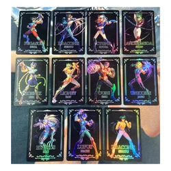 11pcs/set Saint Seiya No.1 Five Bronze Sanits Repaint Composite Craft Toys Hobbies Collectibles Game Collection Anime Cards