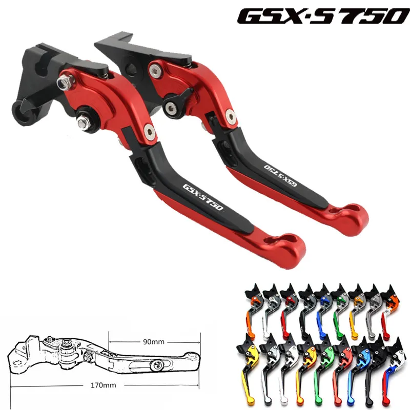 

CNC Motorcycle Accessories Brakes Clutch Levers For SUZUKI GSR750 GSX-S750 GSR/GSX-S/GSXS 750 2011-2018 2017 2016 2015 20