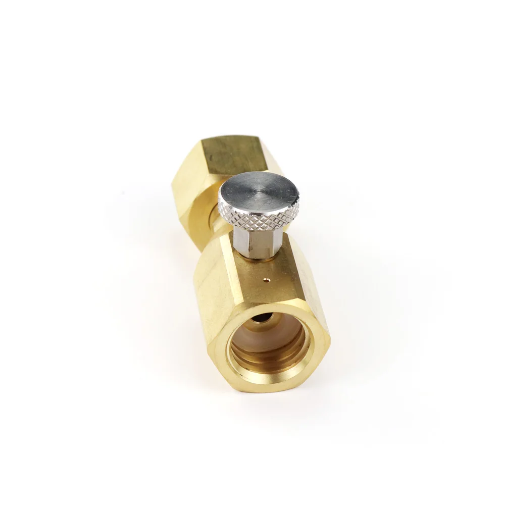 Adaptador recarga CO2 táctico – Válvula purge DIN 477/CGA320 - imagen 5