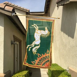 3' x 5' 90x150cm Lord  House Banner Flag White Tree Wall Hanging Stark Home Party KTV Cosplay