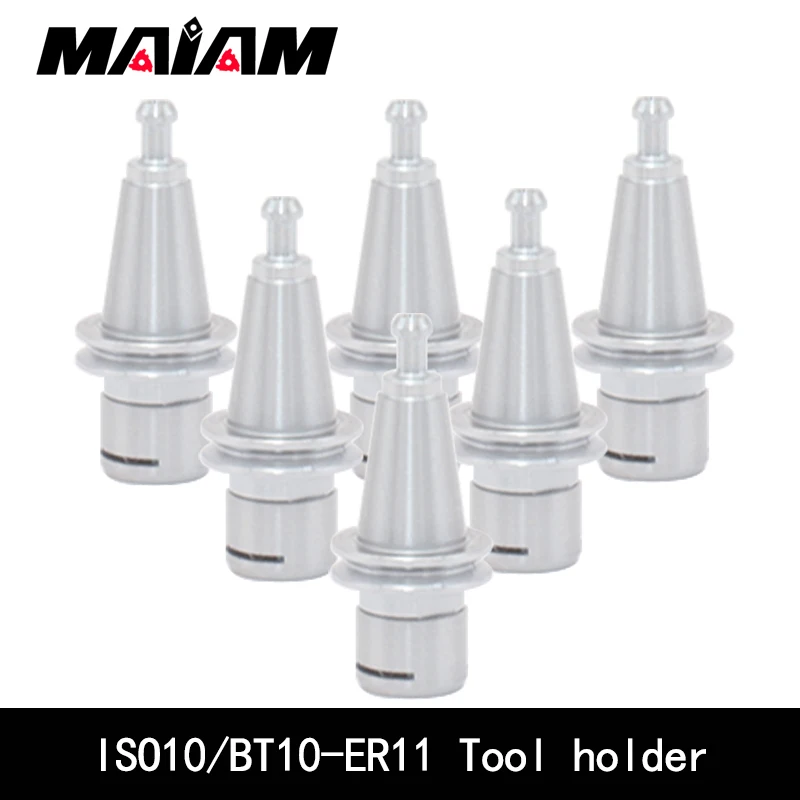 milling cutter quickly change Mini ISO10 BT10 ER11 22L 35L collet chuck tool holders type nut for CNC machine iso tool holder