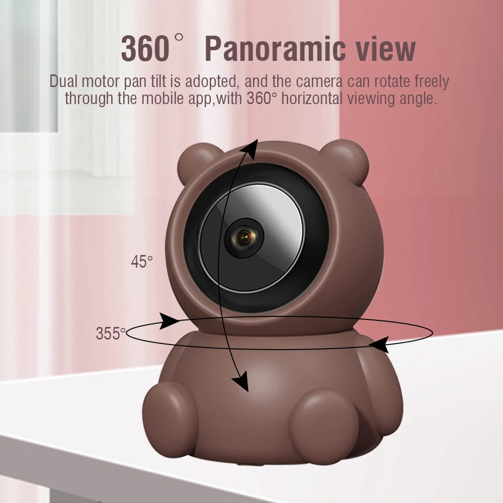 1080P واي فاي كاميرا IP لاسلكية أمن الوطن كاميرا صغيرة Yoosee السيارات تتبع المراقبة CCTV كام 360 للرؤية الليلية مراقبة الطفل