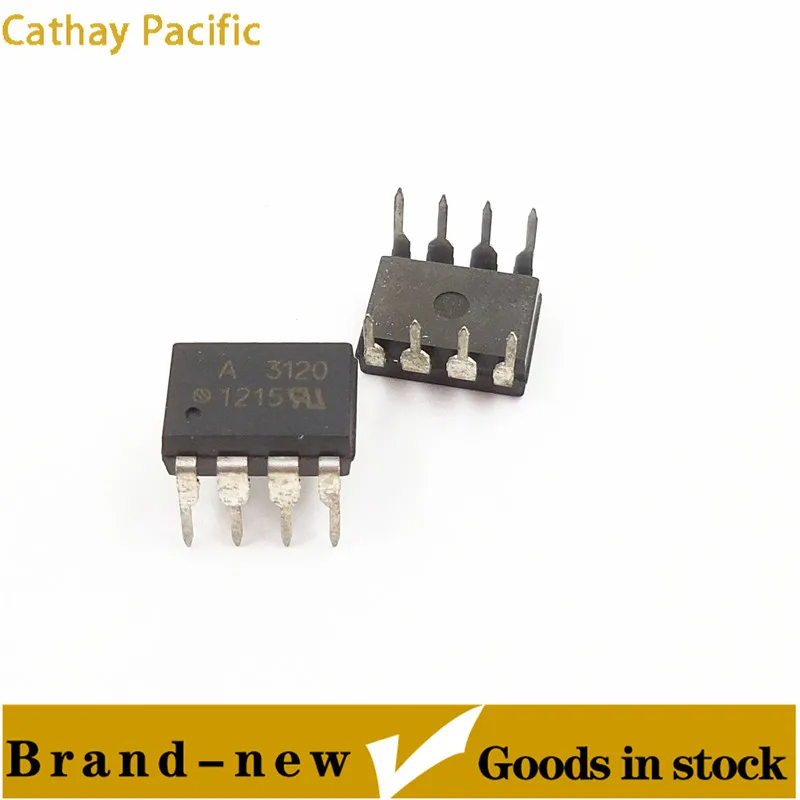 Nieuwe Geïmporteerde Originele HCPL-3120 DIP8 Rechte Plug A3120 Igbt Drive Optocoupler Isolator