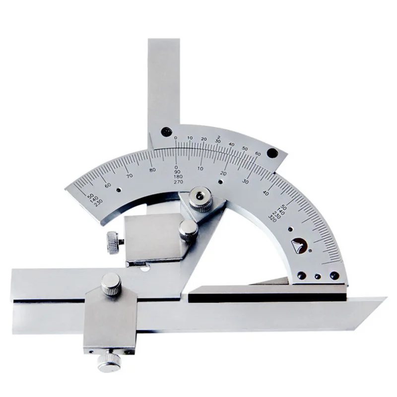 

Universal Angle Ruler 0-320 Degrees Vernier Protractor Multi-Functional Angle Measuring Instrument