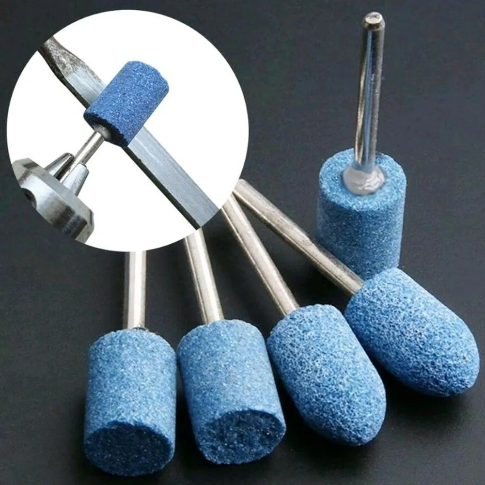 10pcs Ceramic Stone Polishing Grinding Rotary Die Grinder Stone Head For Grind Drill Bit Tool  Perfect Effect Big Deal