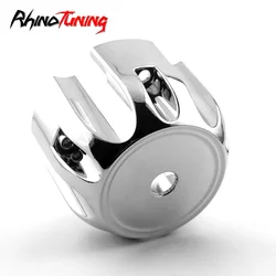 1Pcs 107mm Car Wheel Center Hub Caps For c-529-3 Chrome ABS Plastic Finished High Sliver Auto  Accessories