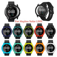 PC hard Protector Case Cover Shell Protective For Xiaomi haylou solar ls05 Watch Smart watch Frame bumper shock-resistance