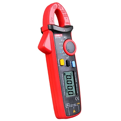 UNI-T UT210D Digital Clamp Meter Multimeter Handheld RMS AC/DC Resistanc With Temperature,Send Two Test Lines.