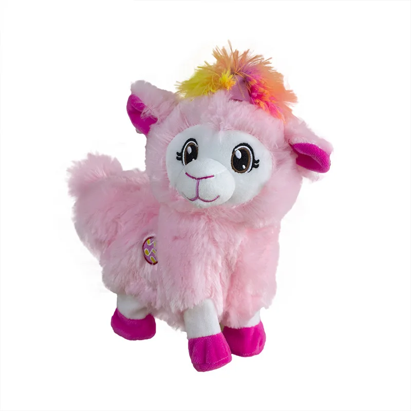 INS Bắc Âu Điện Cầu Vồng Alpaca Sang Trọng Đồ Chơi Dễ Thương Cừu Nhồi Bông Đồ Chơi Trẻ Em Căn Phòng Bé Gái Trang Trí Sinh Nhật Cho Bé Quà Tặng Giáng Sinh