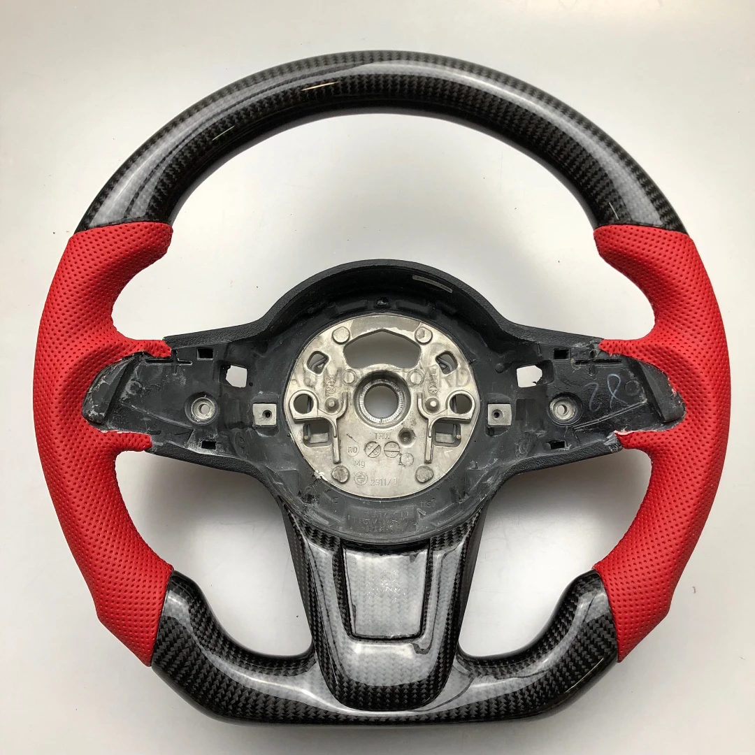 

High Quality Customized For BMW E89 Z4 35IS 2009 2010 2011 2012 2013 Flat Bottom Carbon Fiber Steering Wheel