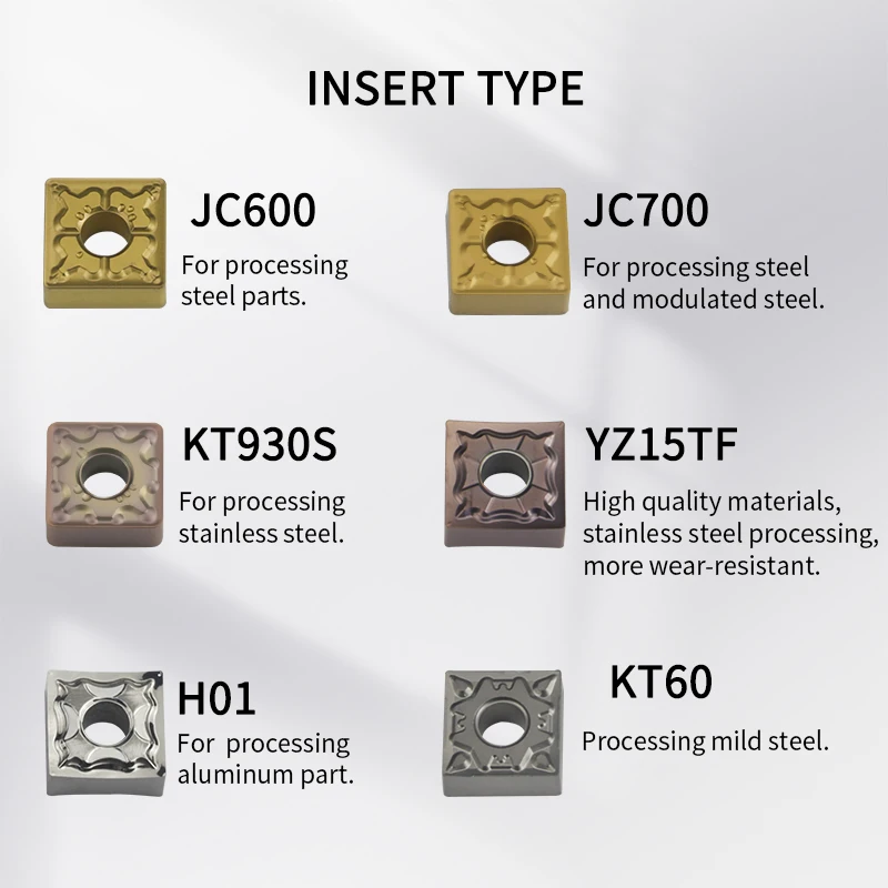 MSSNR1616H12/MSSNL2020K12/MSSNR3232P12 External turning tools, CNC machining tools and SNMG12 inserts