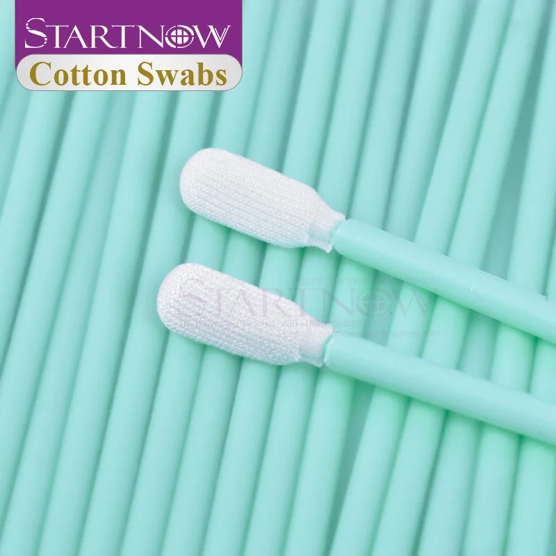 Startnow Industry-Cotons-tiges non tissés antistatiques sans poussière, machine à livres, outils de longueur 70mm, 100mm, 161mm, paquet de 100 pièces