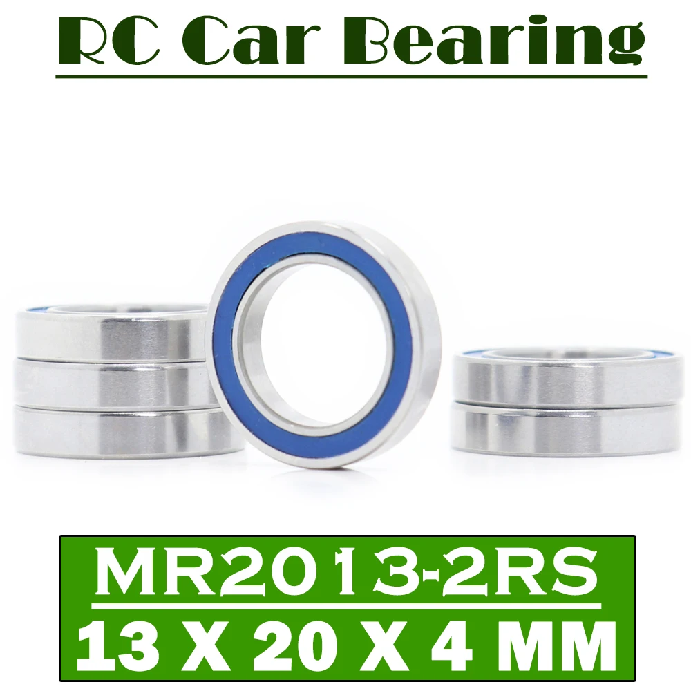 MR2013 2RS Bearings Blue Sealed 13*20*4 mm ( 6 PCS ) MR2013RS Ball Bearing MR1320 Parts For Hobby RC Car Truck