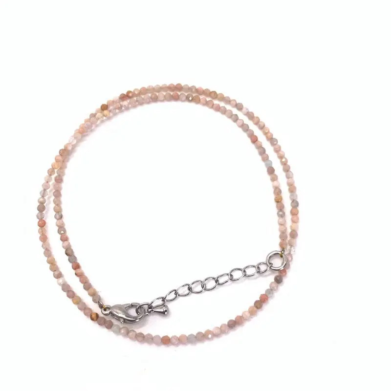 Natürlicher Kristallquarz-Achat-Turmalin-Stein, 2–3 mm, Schneidperlen, Mini-Halsketten, Armband eignen sich für Geschenke für Männer und Frauen – Detail 27