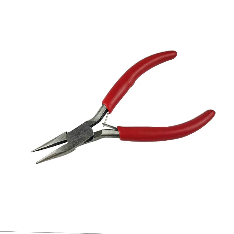 Mini Jewelry Pliers Sets DIY Jewelry Tools & Equipments For Jewelry Making Carbon Steel DeepPink, 70~80x40~52x6~9mm