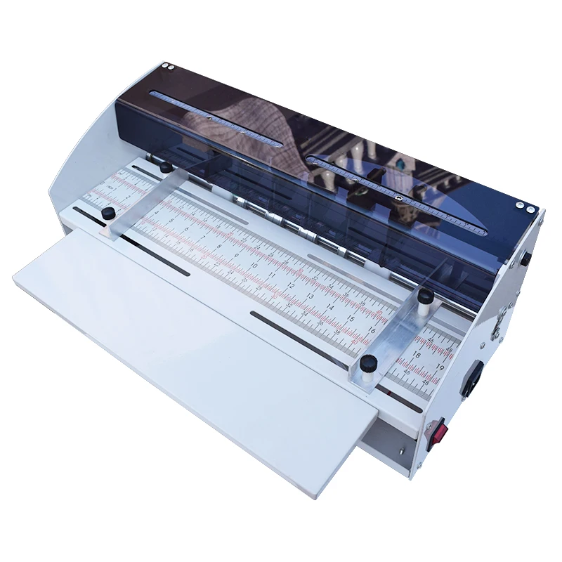 

electric paper creasing machine paper Creaser paper punching machine cutting and creasing machine Automatic crease machine 1pc