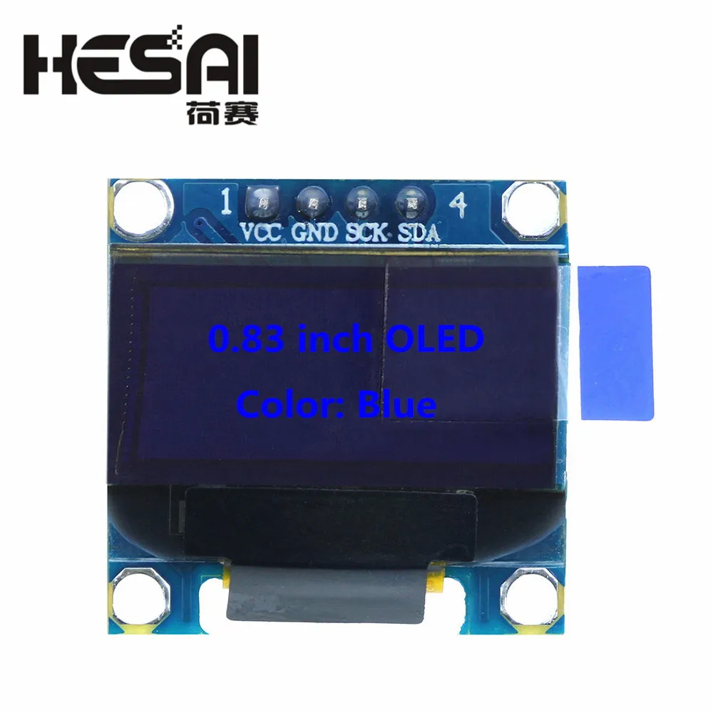 0.83 inch Blue OLED Module New 96X39 OLED LCD LED Display Module 0.83 for arduino Diy Kit