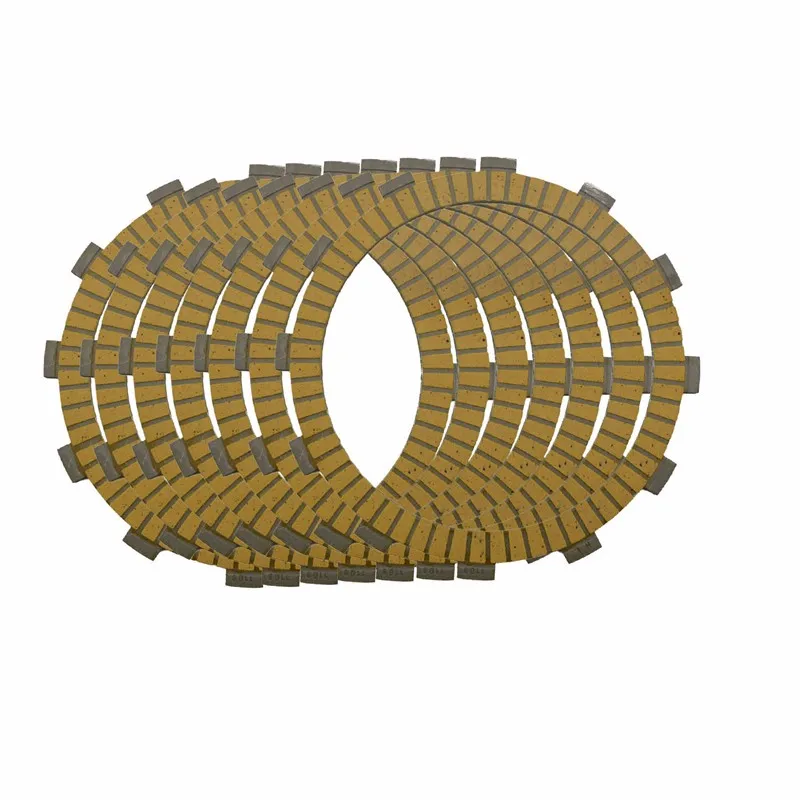 Motorcycle Clutch Friction Plates Set For Kawasaki ZZR400 ZRX400 KLE 400 / 500 Lining #CP-0009 1989 1990 1991 1992 1993-2003