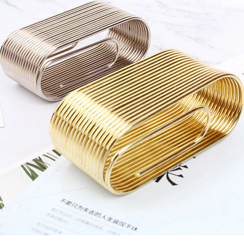 Metal Business Name Card Holder Display Stand Rack Photo Clips Desktop Organizer Business Card Holder